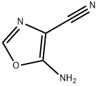 5-aminooxazole-4-carbonitrile
 Structure