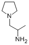 1-(1-Pyrrolidinyl)-2-propanamine Struktur
