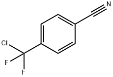 4-(CHLORO-DIFLUORO-METHYL)-BENZONITRILE Struktur