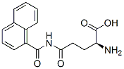 N-(γ-L-谷氨酰）-1-萘胺 结构式