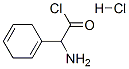 alpha-aminocyclohexa-1,4-diene-1-acetyl chloride hydrochloride Struktur