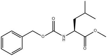 CBZ-亮氨酸甲酯, 51021-87-5, 结构式