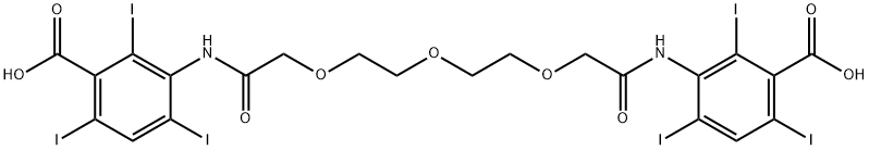 碘曲西酸 结构式