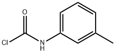 m-Tolylcarbamoyl chloride Struktur