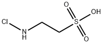 N-chlorotaurine Struktur