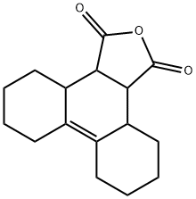 1,2,3,4,5,6,7,8,8A,9,10,10A-DODECAHYDRO-9,10-PHENANTHRENEDI- CARBOXYLIC ANHYDRIDE Struktur