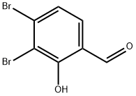 3,4-Dibromo-2-hydroxybenzaldehyde Struktur