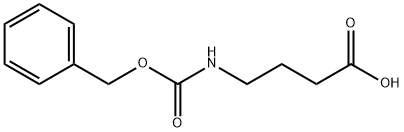 N-苄氧羰基-4-氨基丁酸 结构式