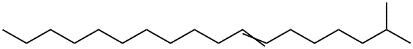 2-Methyl-7-octadecene 结构式