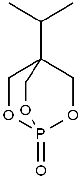 4-isopropylbicyclophosphate Struktur