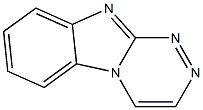 [1,2,4]Triazino[4,3-a]benzimidazole(9CI) Struktur