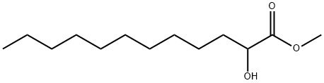 2-羟基十二烷酸甲酯, 51067-85-7, 结构式