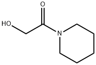 2-羟基-1-(哌啶-1-基)乙酮, 51068-75-8, 结构式