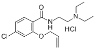 Alloclamide hydrochloride Struktur
