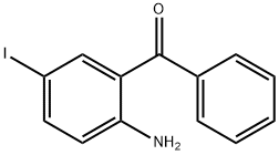 2-氨基-5-碘苯甲酮 结构式