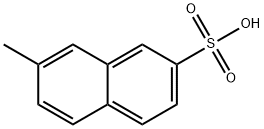7-Methylnaphthalene-2-sulfonic acid sodium salt Struktur