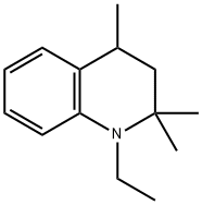 1-Ethyl-1,2,3,4-tetrahydro-2,2,4-trimethylquinoline Struktur
