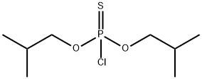 O,O-Diisobutylphosphorochloridothioate Struktur