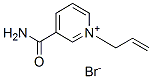 1-allyl-3-carbamoylpyridinium bromide Struktur