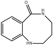 2,3,4,5-テトラヒドロ-1,5-ベンゾジアゾシン-6(1H)-オン 化学構造式