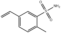 Benzenesulfonamide, 5-ethenyl-2-methyl- (9CI) Struktur
