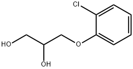 3-(2-Chlorophenoxy)-1,2-propanediol Struktur