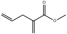 2-メチレン-4-ペンテン酸メチル 化学構造式