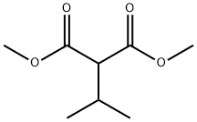 2-イソプロピルマロン酸ジメチル 化学構造式