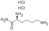 L-LYSINAMIDE HYDROCHLORIDE 化学構造式