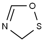 3H-1,2,4-オキサチアゾール 化学構造式
