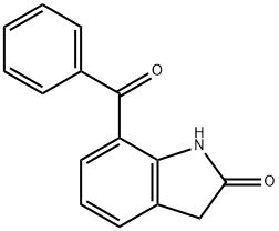 7-ベンゾイル-1H-インドール-2(3H)-オン 化学構造式