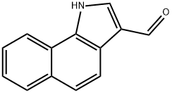 1H-ベンゾ[G]インドール-3-カルボキシアルデヒド 化学構造式