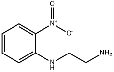 N-(2-ニトロフェニル)-1,2-エタンジアミン 化学構造式