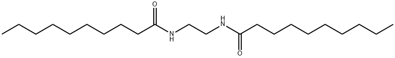 N,N'-エチレンビスデカンアミド 化学構造式