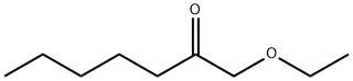 1-エトキシ-2-ヘプタノン 化学構造式