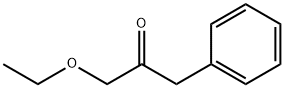 1-エトキシ-3-フェニル-2-プロパノン 化学構造式