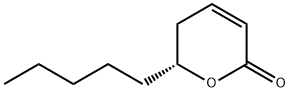 (R)-6β-ペンチル-5,6-ジヒドロ-2H-ピラン-2-オン 化学構造式