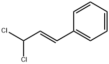 [(E)-3,3-ジクロロ-1-プロペニル]ベンゼン 化学構造式