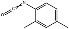 2,4-ジメチルフェニルイソシアナート 化学構造式