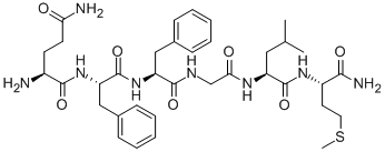 サブスタンスP(6-11) 化学構造式