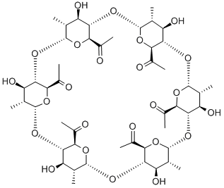 2,6-DI-O-METHYL-ALPHA-CYCLODEXTRIN Structure