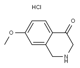 7-METHOXY-2,3-DIHYDROISOQUINOLIN-4(1H)-ONE HYDROCHLORIDE Structure