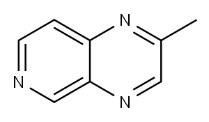 Pyrido[3,4-b]pyrazine, 2-methyl- (9CI) Structure
