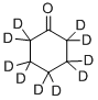 CYCLOHEXANONE-D10 Struktur