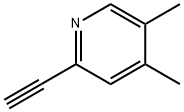 Pyridine, 2-ethynyl-4,5-dimethyl- (9CI) Structure