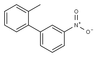 2-Methyl-3'-nitro-1,1'-biphenyl Struktur