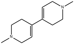 1,1'-dimethyl-1,1',2,2',3,3',6,6'-octahydro-4,4'-bipyridine Struktur