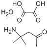 二丙酮胺水合草酸氢, 51283-38-6, 结构式