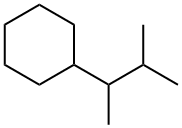 1,2-Dimethylpropylcyclohexane Structure
