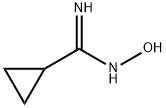 N'-ヒドロキシシクロプロパンカルボキシイミドアミド 化学構造式
